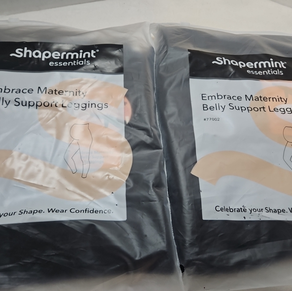 Embrace Maternity Belly Support Leggings - Black